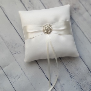 Gyűrűpárna LINDSAY, gyűrűtartó, menyasszony, esküvő, Esküvő, Kiegészítők, Gyűrűtartó & Gyűrűpárna, Varrás, MESKA