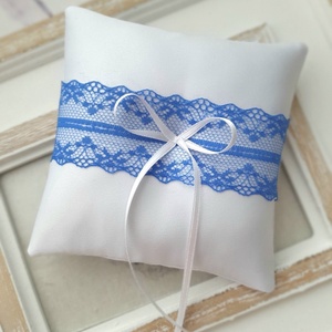 Gyűrűpárna ROYALBLUE, gyűrűtartó, menyasszony, esküvő, Esküvő, Kiegészítők, Gyűrűtartó & Gyűrűpárna, Varrás, MESKA