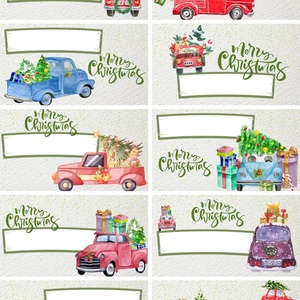 Karácsonyi címke  - művészet - címkék, gyufásdobozok - Meska.hu