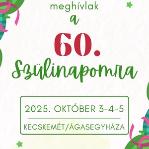 Születésnapi meghívó videó 60. születésnap - Meska.hu