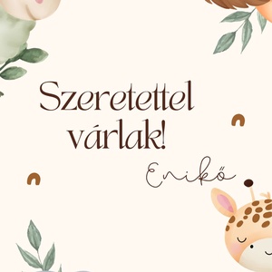 Születésnapi meghívó videó állatos - művészet - grafika & illusztráció - digitális - Meska.hu