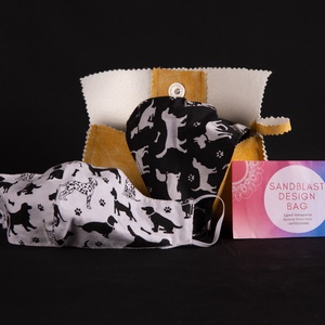 Maszk tartó antibakteriális bugyelláris - táska & tok - pénztárca & más tok - zsebkendőtartó tok - Meska.hu