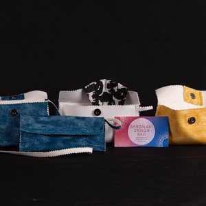 Maszk tartó antibakteriális bugyelláris - táska & tok - pénztárca & más tok - zsebkendőtartó tok - Meska.hu