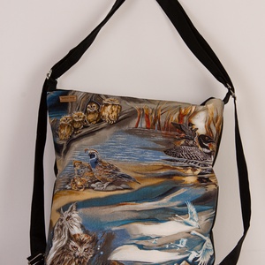 2in1 Baglyos hátizsák és válltáska  - Cordura extra modell!, Táska & Tok, Variálható táska, Varrás, MESKA
