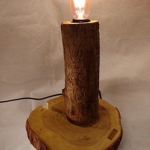 Fa lámpa - A természet ihlette fényforrás - - otthon & lakás - lámpa - hangulatlámpa - Meska.hu