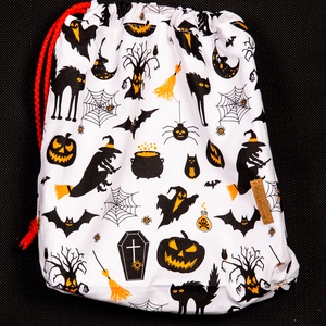 Halloween zero waste bevásárló háló és társai - diy (csináld magad) - egységcsomag - Meska.hu
