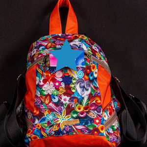 Quilling mintás design hátizsák - több színben!, Táska & Tok, Hátizsák, Roll top hátizsák, Varrás, MESKA
