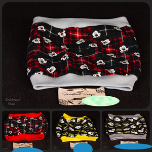 Designer csősálak kicsiknek-Több minta! - ruha & divat - sál, sapka, kendő - fejpánt - Meska.hu