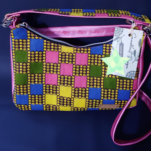 Dayo afrika mintázatú kistáska - táska & tok - variálható táska - Meska.hu