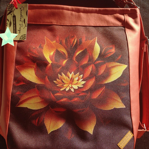  Mandala Lótusz virág 2 multifunkciós  táska, Otthon & Lakás, Dekoráció, Spiritualitás, Mandala, Varrás, MESKA