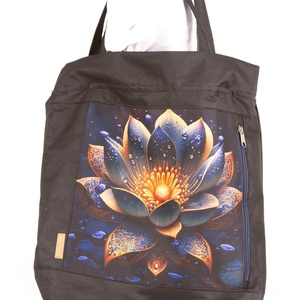  Mandala Lótusz virág 3 multifunkciós táska -Gym bag - otthon & életmód - dekoráció - spiritualitás - mandala - Meska.hu