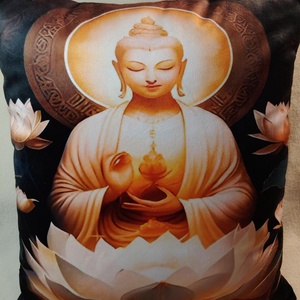 Áldó budhha diszpárna, Otthon & Életmód, Dekoráció, Spiritualitás, Mandala, Varrás, MESKA