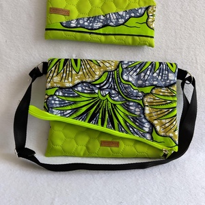Samira Variálható Design Táska,steppelt gyöngyvászon/afrikai pamutvászon minta, Táska & Tok, Variálható táska, Varrás, MESKA