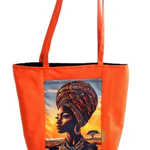 Afrika varázsa shopperek, Táska & Tok, Variálható táska, Varrás, MESKA
