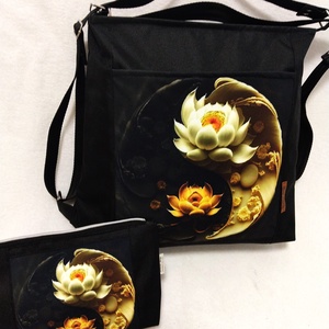 Ying Yang variálható táska szett. Ajándék Neszesszerrel ! - Meska.hu