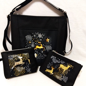 XXL Cordura 2in1 táska - A csodaszarvas - Meska.hu