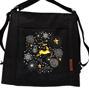 XXL Cordura 2in1 táska - A csodaszarvas - táska & tok - variálható táska - Meska.hu