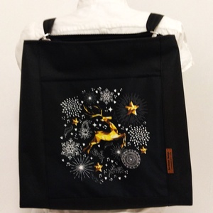 XXL Cordura 2in1 táska - A csodaszarvas - táska & tok - variálható táska - Meska.hu