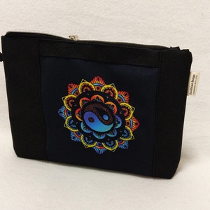 Yin Yang mintás neszesszer/táskarendező, Táska & Tok, Neszesszer, Varrás, MESKA