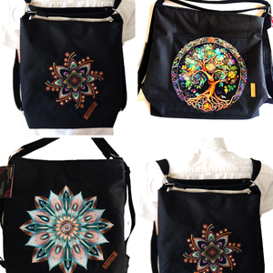 Életfa mintás variálható kis táska. Több minta! - otthon & életmód - dekoráció - spiritualitás - mandala - Meska.hu