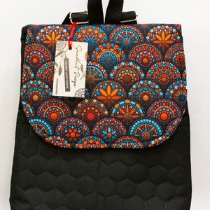 Mandala mintás hátizsák - táska & tok - hátizsák - hátizsák - Meska.hu