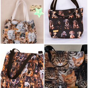 Állati jó ételhordó kistáskák - táska & tok - uzsonna- & ebéd tartó - ebéd tasak, doboz - Meska.hu