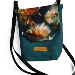 Tengerészkék mobil tok, telefon tartó kistáska barna mandala mintával Több minta - táska & tok - pénztárca & más tok - telefontok - Meska.hu