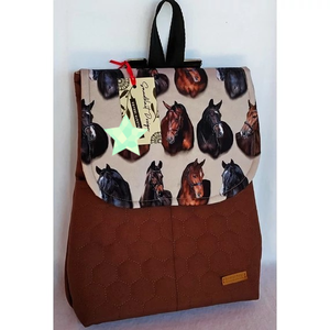 Lovas hátizsák-TÖBB MINTA! - táska & tok - hátizsák - hátizsák - Meska.hu