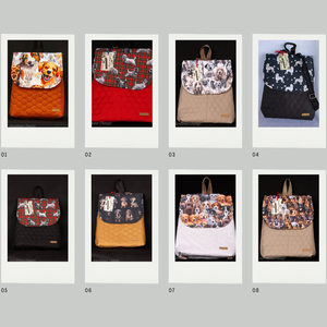 Cuki állatmintás  mintás hátizsák - táska & tok - hátizsák - hátizsák - Meska.hu