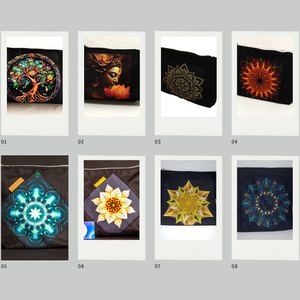 Zöld életfa motívumos mandala neszesszer/táskarendező-Több minta! - táska & tok - neszesszer - Meska.hu