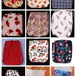 Marokkói csempe mintás kenyeres zskák - táska & tok - bevásárlás & shopper táska - kenyeres zsák - Meska.hu