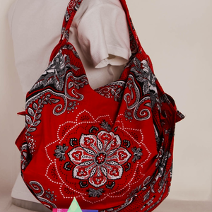 Napraforgós origami Többfunkiós táska, Táska & Tok, Kézitáska & válltáska, Nagy pakolós táska, Varrás, MESKA