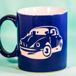 VOLKSWAGEN Bogár-homokgravirozott bögre - otthon & életmód - konyhafelszerelés, tálalás - tálalás - bögre & csésze - Meska.hu