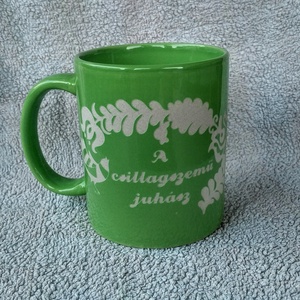 Magyar népi motívumos Csillagszemű juhász-homokgravirozott bögre - otthon & életmód - konyhafelszerelés, tálalás - tálalás - bögre & csésze - Meska.hu