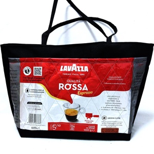 ROSSA újrahasznosított kávé zacskos shopper - táska & tok - kézitáska & válltáska - kézitáska - Meska.hu