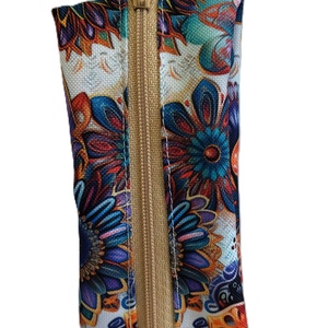 Mandala mintás vízhatlan gyöngyvászon zsepi tartók, vagy bármi tartók, Táska & Tok, Kulcstartó & Táskadísz, Kulcstartó, Varrás, MESKA