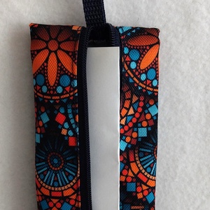 Mandala motívumos  vízhatlan gyöngyvászon zsepi tartók, vagy bármi tartók, Táska & Tok, Kulcstartó & Táskadísz, Kulcstartó, Varrás, MESKA
