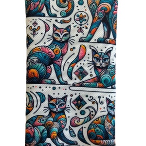 Cuki állat mintás Stilizált cicák  vízhatlan gyöngyvászon zsepi tartók, vagy bármi tartók, Táska & Tok, Kulcstartó & Táskadísz, Kulcstartó, Varrás, MESKA