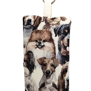 Cuki állat mintás Nagy testű kutyák  vízhatlan gyöngyvászon zsepi tartók, vagy bármi tartók - táska & tok - kulcstartó & táskadísz - kulcstartó - Meska.hu