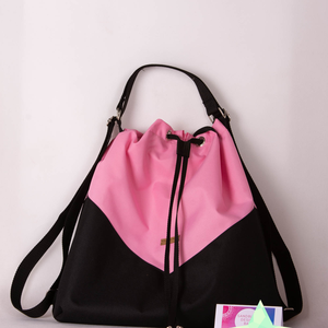 Variálható Design Táska, Piros virágos shopper bag - táska & tok - variálható táska - Meska.hu