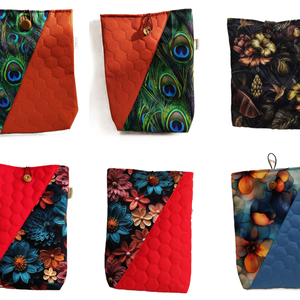 Kolibris mintázatú könyvtok - táska & tok - ebook & tablet tok - Meska.hu