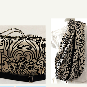 Népi motívumos origami többfunkciós táska Több minta - Meska.hu