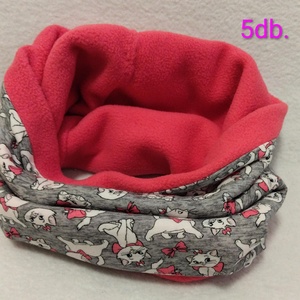  Cicás felnőtt bélelt design sál - csősál - több minta! - ruha & divat - sál, sapka, kendő - sál - Meska.hu