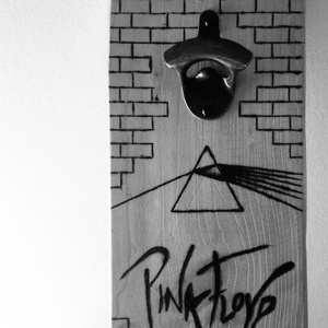 Pink Floyd fali sörnyitó - Meska.hu