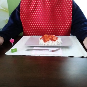 Piros, arany szívecskés !!! felnőtt partedli (2db./cs.)  - Meska.hu