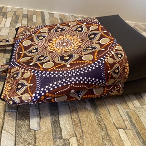 Afrika mintás textil táska - esküvő - kiegészítők - táska - Meska.hu
