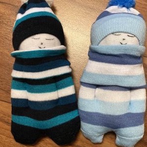Egyedi alvós babák, parajdi sóval dúsítva - szépségápolás - egészségmegőrzési kellékek - Meska.hu