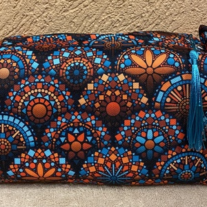 Marokkói Mandala  mintás neszesszer / sminktáska , Táska & Tok, Neszesszer, Varrás, MESKA