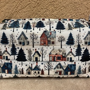 Téli csend neszesszer / sminktáska, Táska & Tok, Neszesszer, Varrás, MESKA