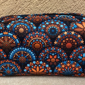 Marokkói mandala mintás neszesszer / sminktáska  - táska & tok - neszesszer - Meska.hu